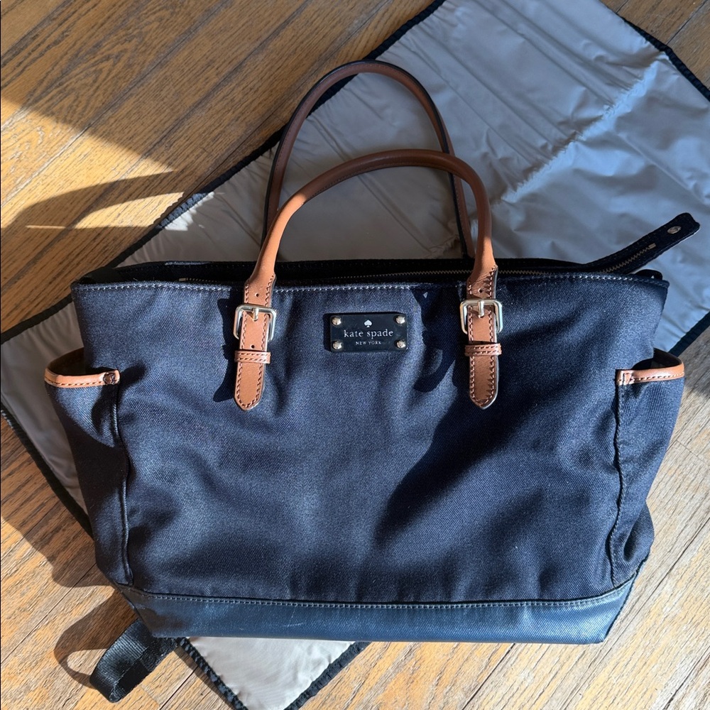 Kate Spade Diaper Bag with changing pad